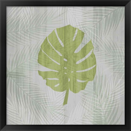 Framed Palm Leaf Print