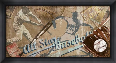 Framed Home Run Print