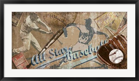 Framed Home Run Print