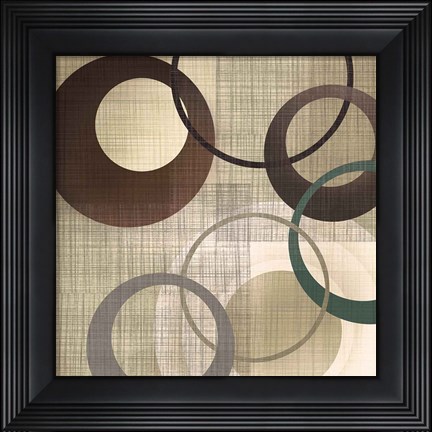 Framed Hoops &#39;n&#39; Loops  II Print