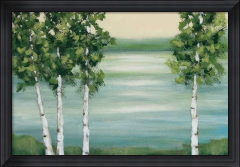 Framed Quiet Lake Print