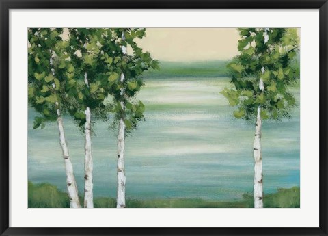 Framed Quiet Lake Print