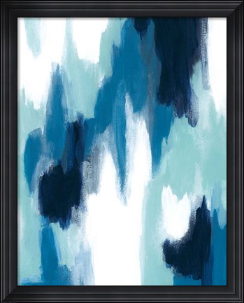 Framed Happy Blues I Print