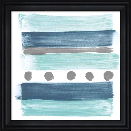 Framed Beach Day I Print