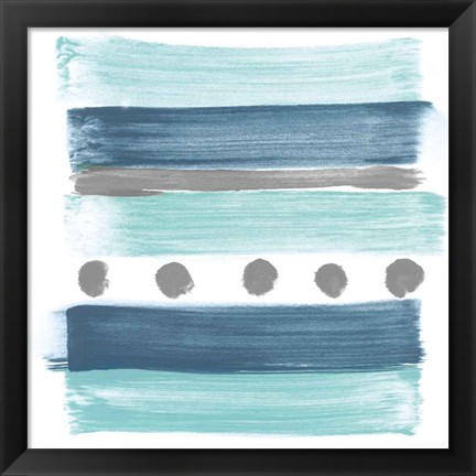 Framed Beach Day I Print