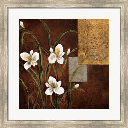 Framed Orchid Melody I Print