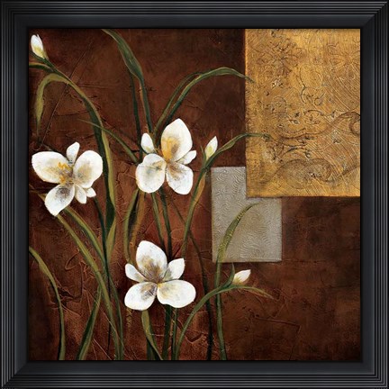 Framed Orchid Melody I Print