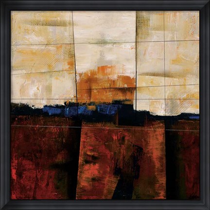 Framed Red Ground Print