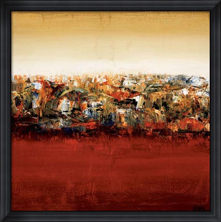 Framed Red Lake Print