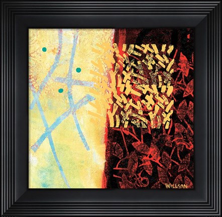 Framed In The Balance Print