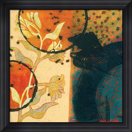 Framed Transparencies II Print