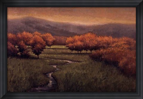 Framed Morning Fescue Print