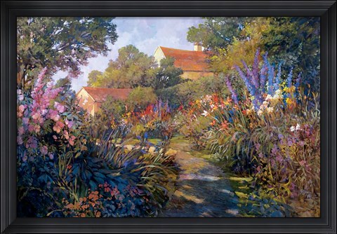 Framed Annapolis Garden Print