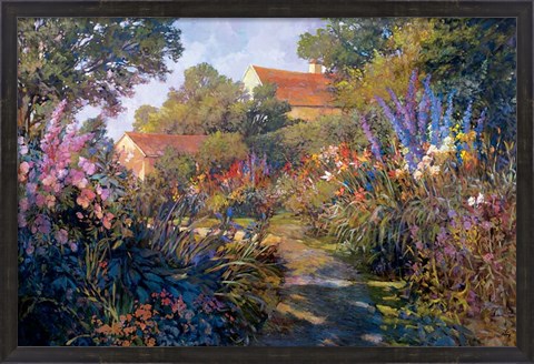 Framed Annapolis Garden Print