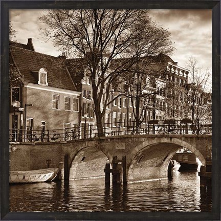 Framed Autumn in Amsterdam II Print
