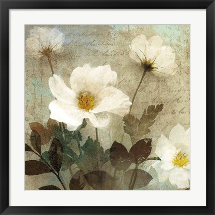 Framed Anemone I Print