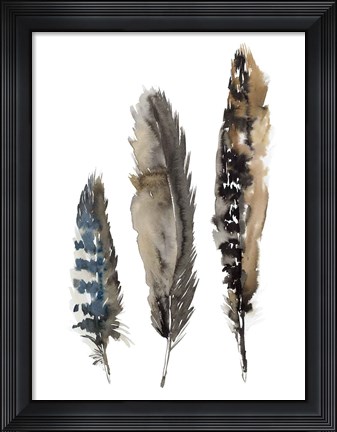 Framed Light Touch I Print