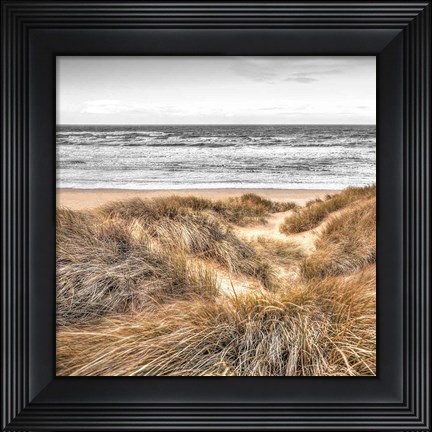 Framed Beach Dunes Print