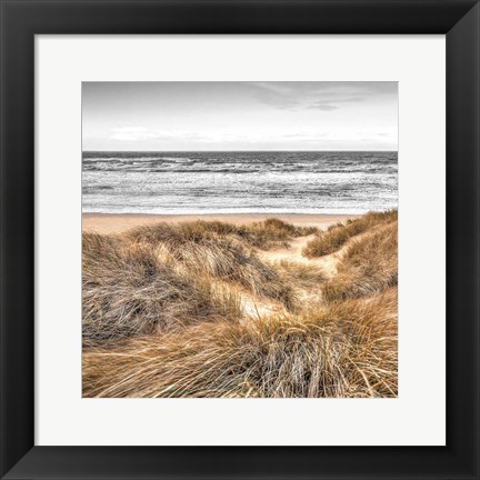 Framed Beach Dunes Print