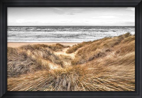 Framed Beach Dunes Print