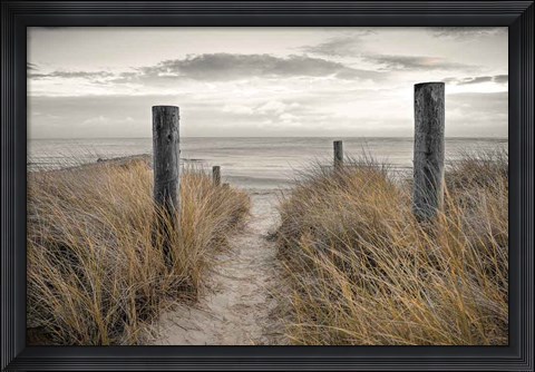 Framed Beach Day Print