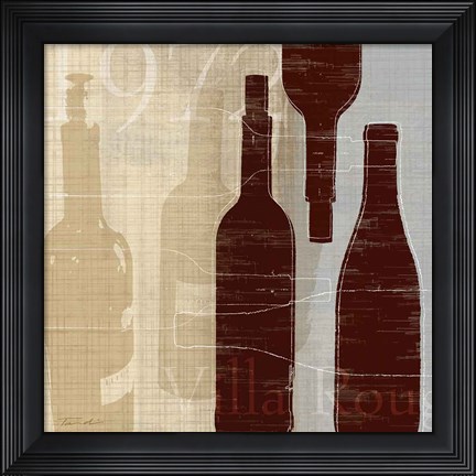 Framed Bordeaux I Print