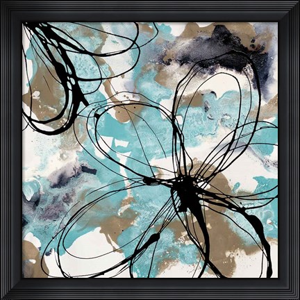 Framed Free Flow II Print