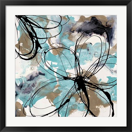 Framed Free Flow II Print