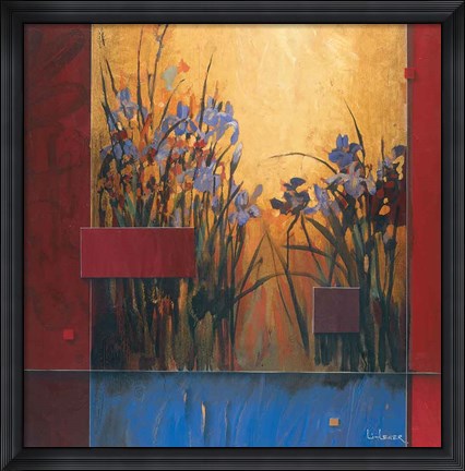 Framed Iris Sunrise Print