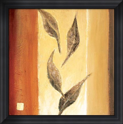 Framed Leaf Innuendo I Print