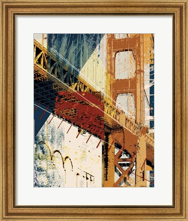 Framed Into Manhattan I Print
