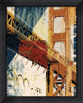 Framed Into Manhattan I Print