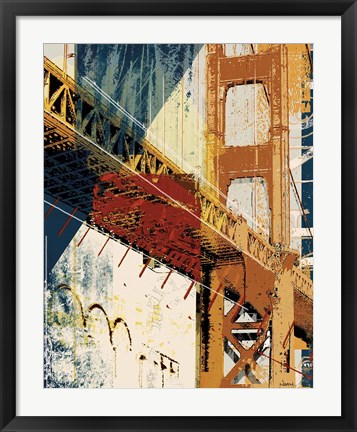 Framed Into Manhattan I Print