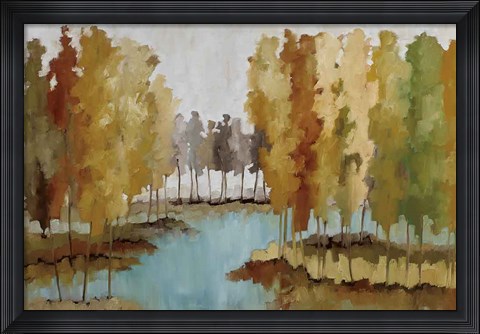 Framed Lake View Print