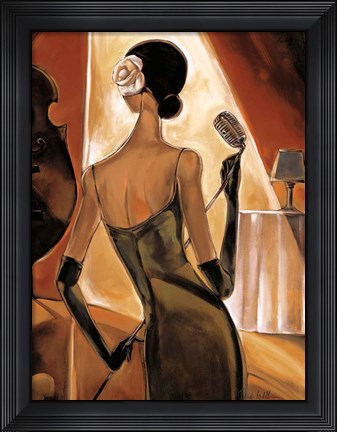 Framed Jazz Samba Print