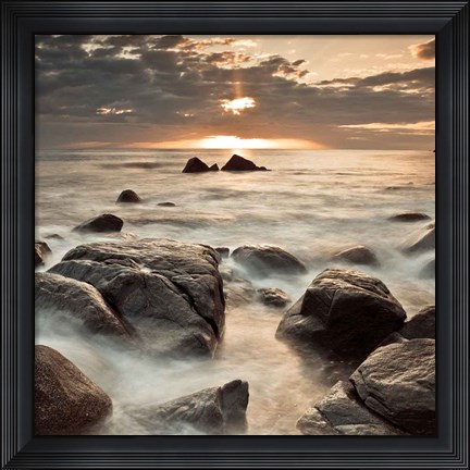 Framed Midnight Sunrise Print