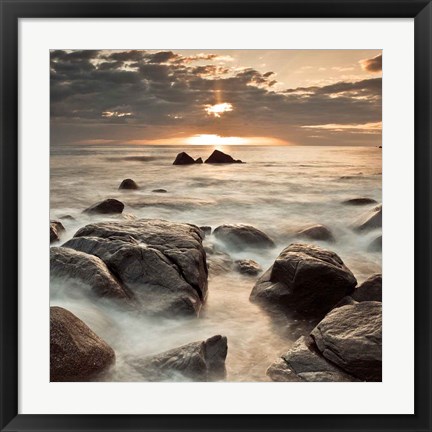 Framed Midnight Sunrise Print