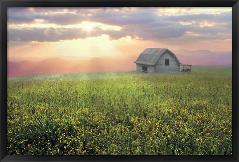 Framed Morning Has Broken Print