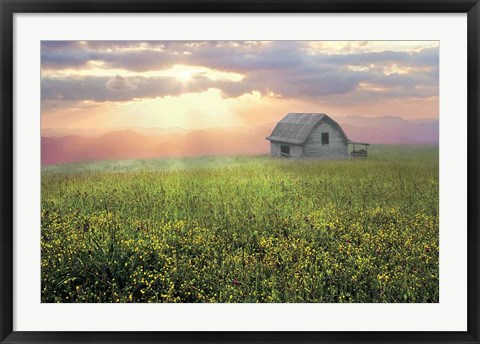 Framed Morning Has Broken Print