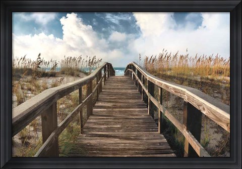 Framed Path To Paradise Print