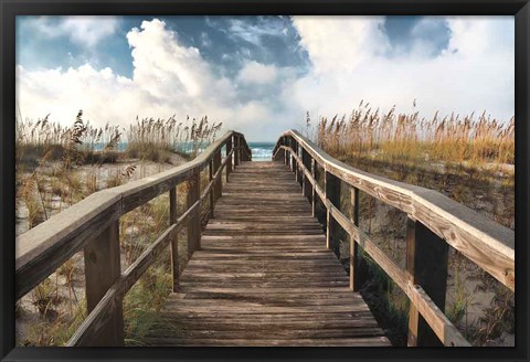 Framed Path To Paradise Print