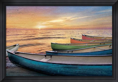 Framed Rainbow Armada Print
