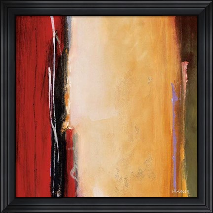 Framed Solar Emission I Print