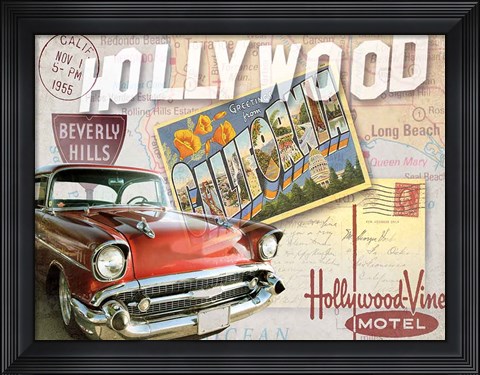 Framed Road Trip I Print