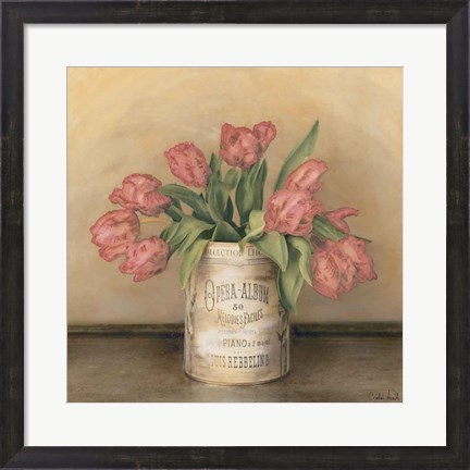 Framed Royal Tulips Print