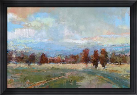 Framed River Run Print