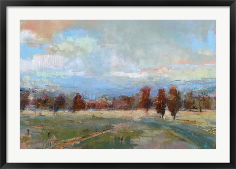 Framed River Run Print