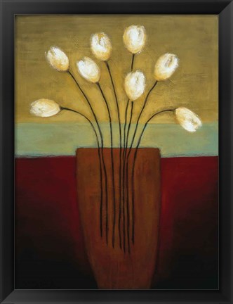 Framed Tulips Aplenty I Print