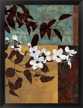 Framed Spring Blossoms I Print