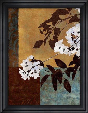 Framed Spring Blossoms II Print